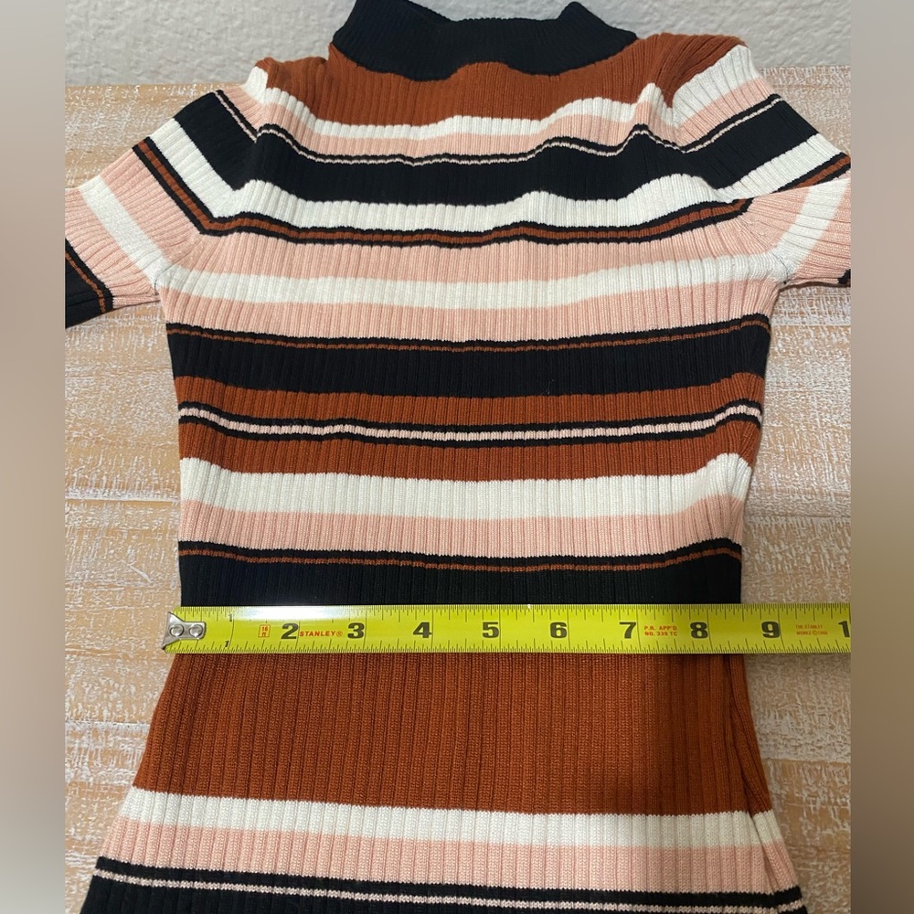 Say What Multi Stripe Bodycon Dress - Picture 2 of 10